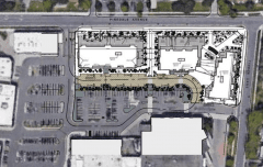 Aerial view of proposed development for Appleby Mall